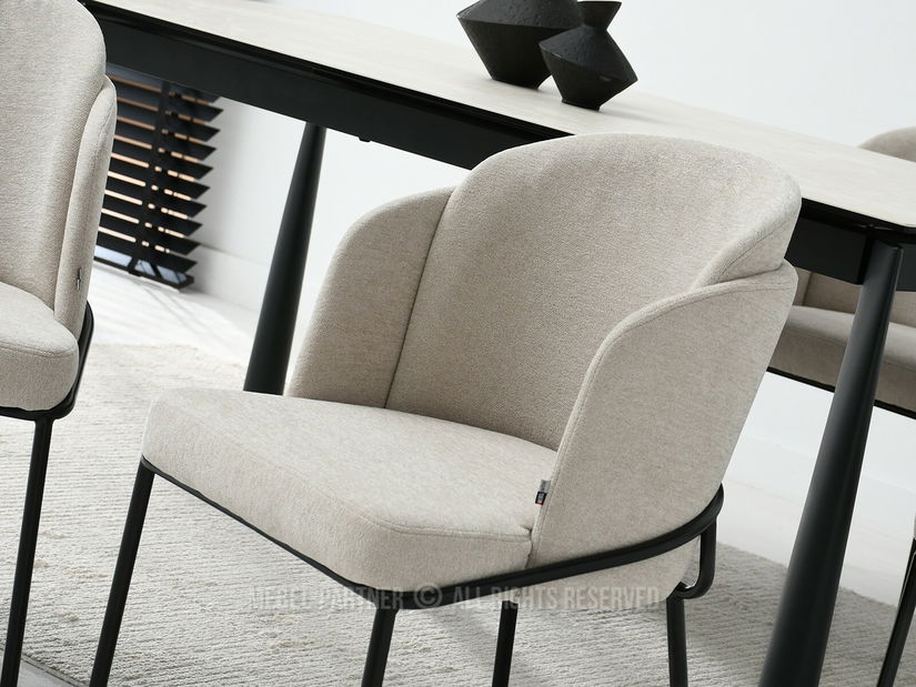 Szék Conor (bézs + fekete)