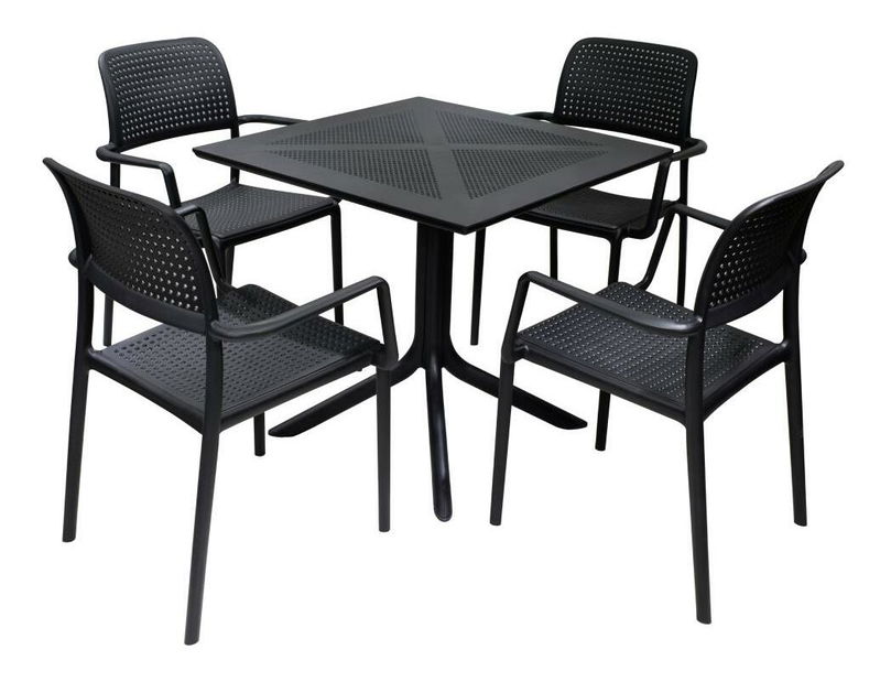 Blagovaonska stolica Tempo Kondela -Disco (crna) 