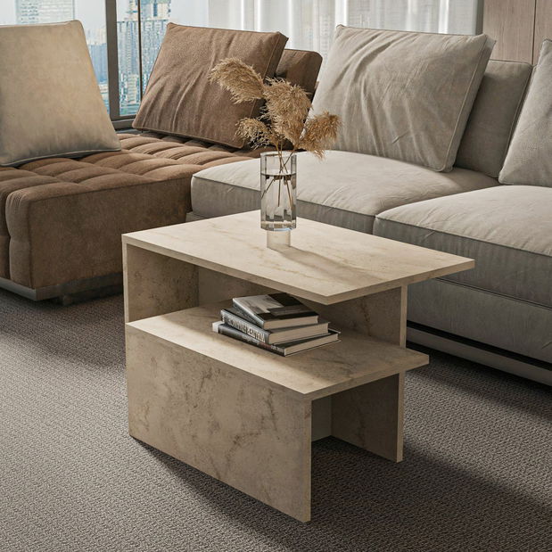 Set măsuțe cafea Twixie (travertin)