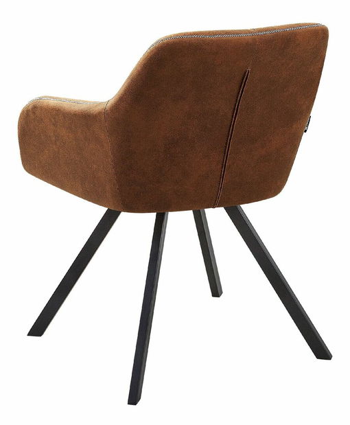 Set 2ks. jedálenských stoličiek Manly (zlatohnedá)