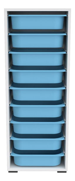 Organizator za igračke Dremonka 11 (plava + bijela)