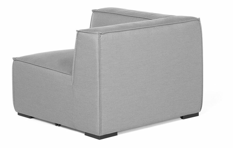 Fotoliu de grădină ARRIVE II (poliester) (gri)