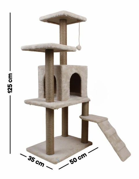 Škrabadlo pre mačky Ardie (béžová)