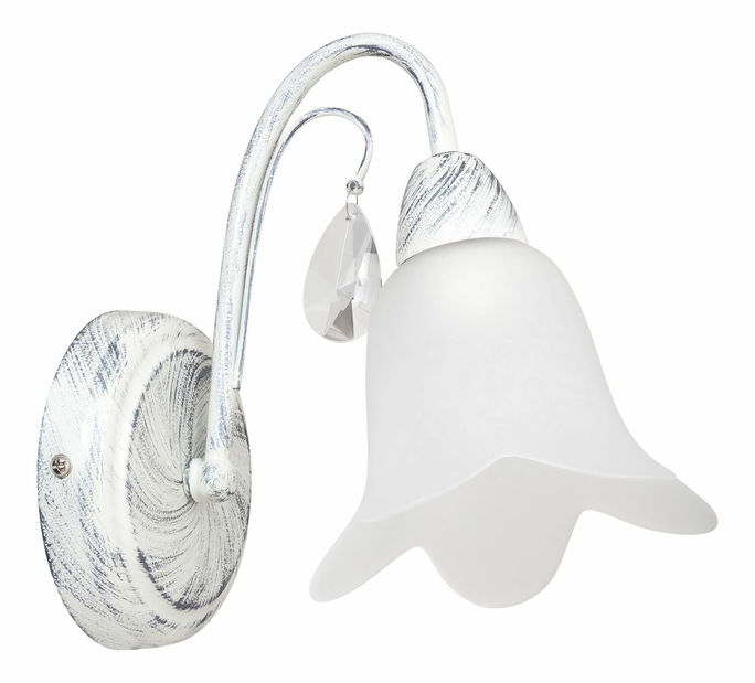 Nástenné svietidlo Bernadette 7106 (antická strieborná)