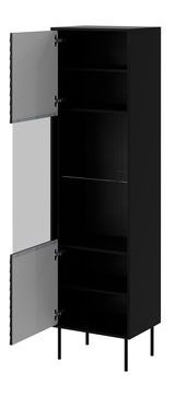 Vitrina Hermano (crna + orah warnia) 