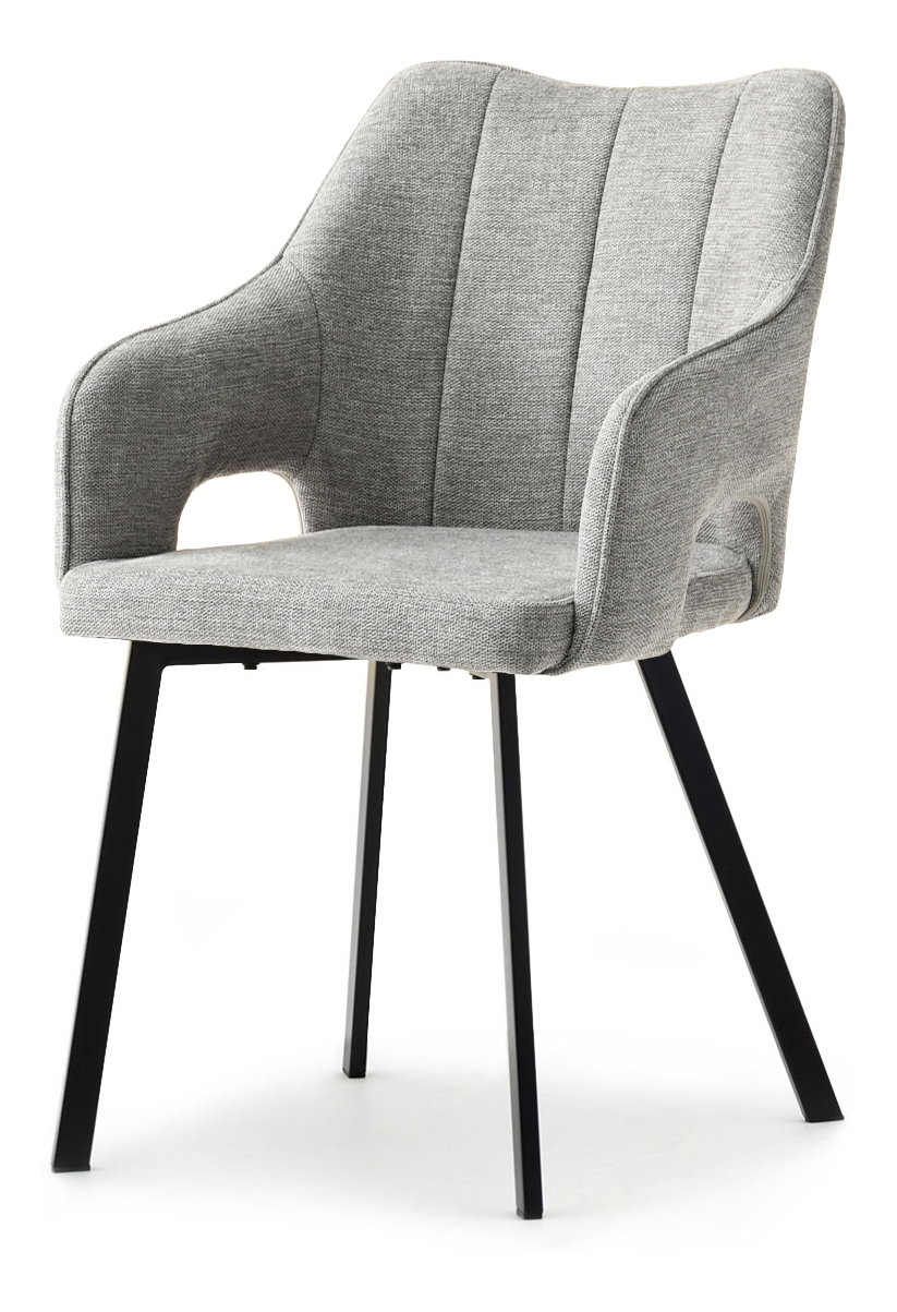 Scaun Carl (gri + negru)