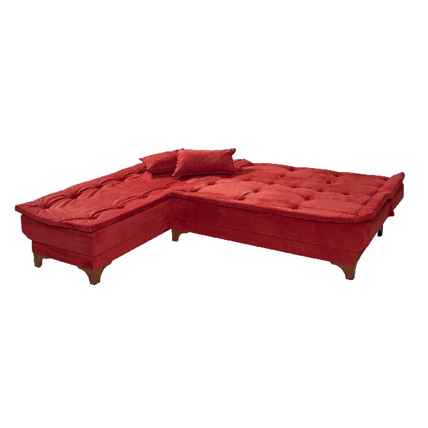 Kutna sofa na razvlačenje Keid C (crvena) (L)