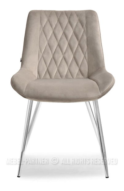 Stolička Aron (béžová + čierna)