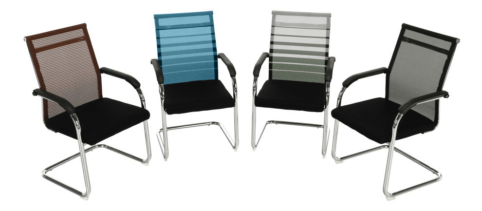 Kancelárska stolička Esso (modrá + čierna)