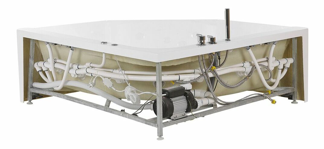 Vírivka s tryskami Cooper (biela) (s LED osvetlením)