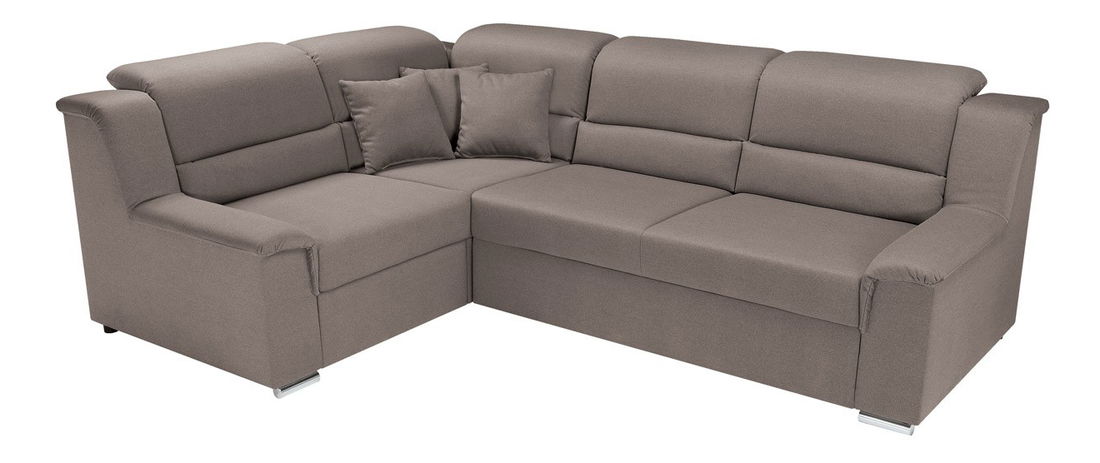 Rohová sedačka BRW Anis RECBK.2F (hnedá) (L)