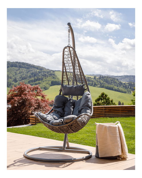 Felakasztható hintafotel Avalanche 2 NEW (szürke + világosszürke)