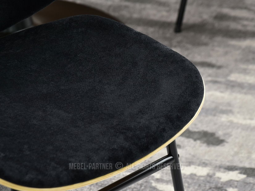 Stolica Jordan (crni hrast + crna)