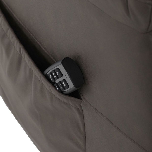 Polohovacie kreslo Turbia (hnedá)