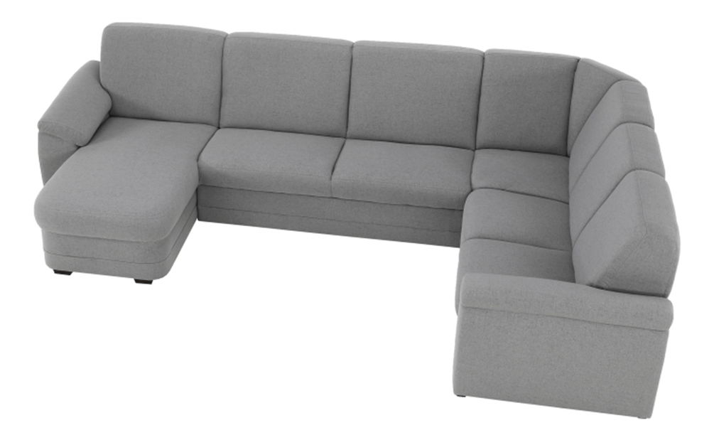 Rohová sedačka U Britella U (L) (sivá)