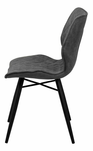 Set 2 buc. scaune pentru sufragerie Lissa (gri)