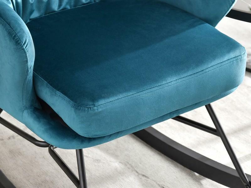 Fotoliu Lusil (turcoaz + negru)