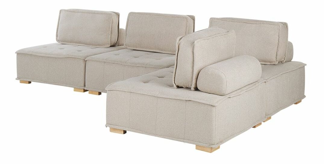 Rohová sedacia súprava Taj (béžová) 