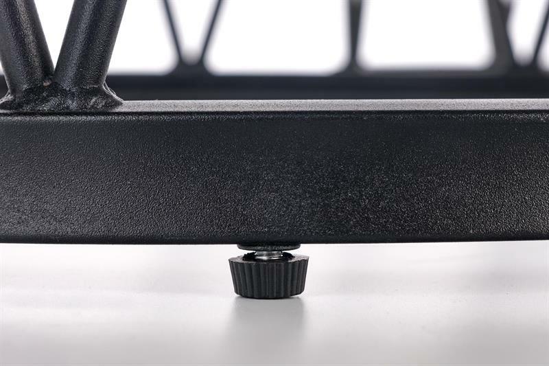 Set 2 ks. Konferenčných stolíkov Fermina (biely mramor + čierna)