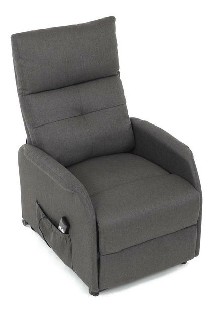 Polohovacie kreslo Truculenta (sivá)