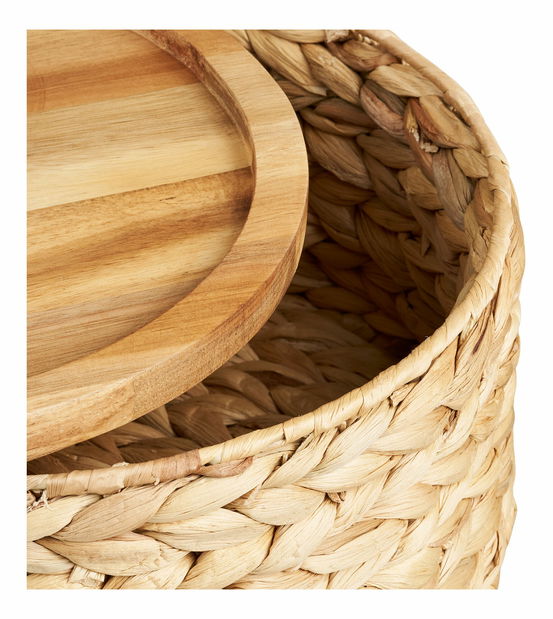 Set 3 ks košíkov Bnevania (prírodná)