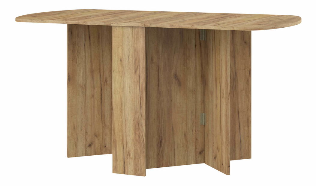Rozkladací jedálenský stôl Elston 2 (craft zlatý) (pre 4 až 6 osôb)