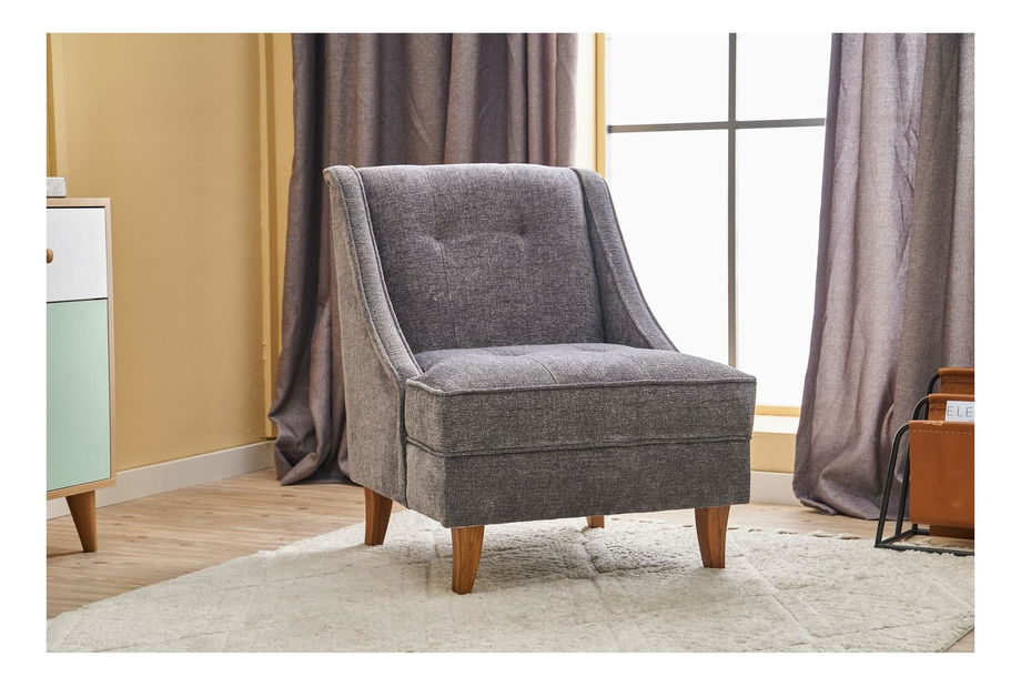 Fotoliu Eloketta (gri + Nuc)