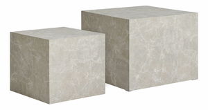 Set 2 ks konferencných stolíkov Pesalia 1 (mramor)