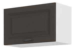 Dulap superior bucătărie Sheila 60 GU 36 1F (alb + grafit)