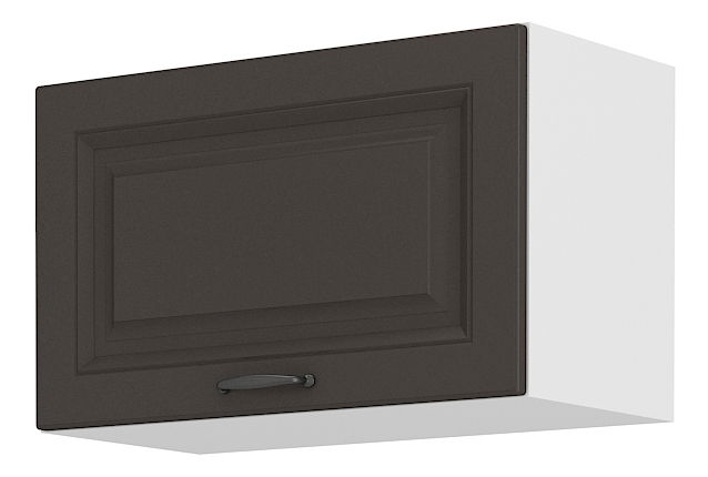 Dulap superior bucătărie Sheila 60 GU 36 1F (alb + grafit)