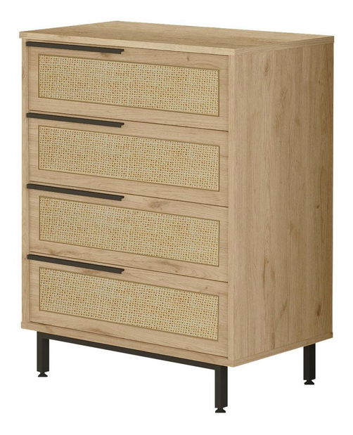 Comodă Otto 17 (nuc + stejar)