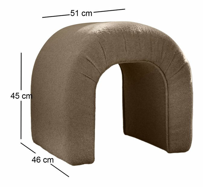 Taburete Naos (maro)