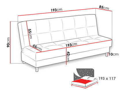 Sofa Rosalind XI (Kronos 34)