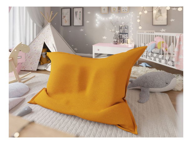 Sedací vak Fresio 350L (horčicová) *bazár