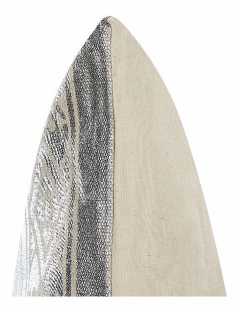 Pernă decorativă 50 x 50 cm Ouda (argintiu)