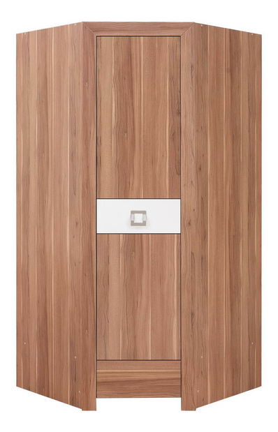 Rohová šatníková skriňa Teko TE 8