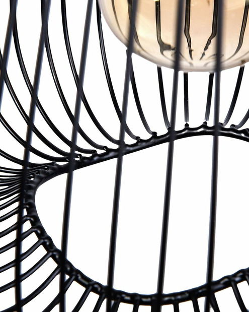 Závesná lampa Condo (čierna)