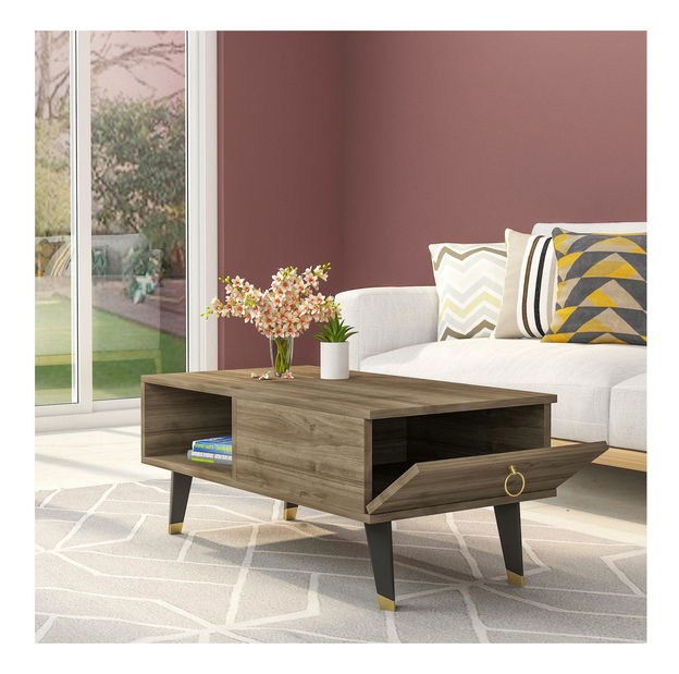 Konferenčný stolík Papina (orech) 