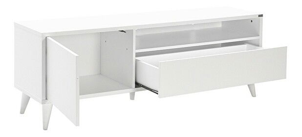 TV stolík/skrinka Thea (biela)