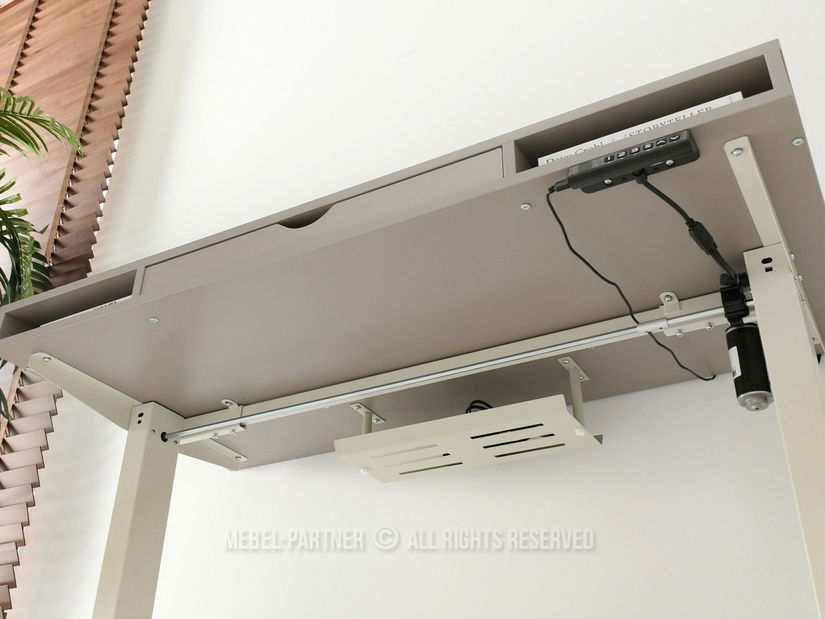 Masă PC Osto 120 (bej + crem)