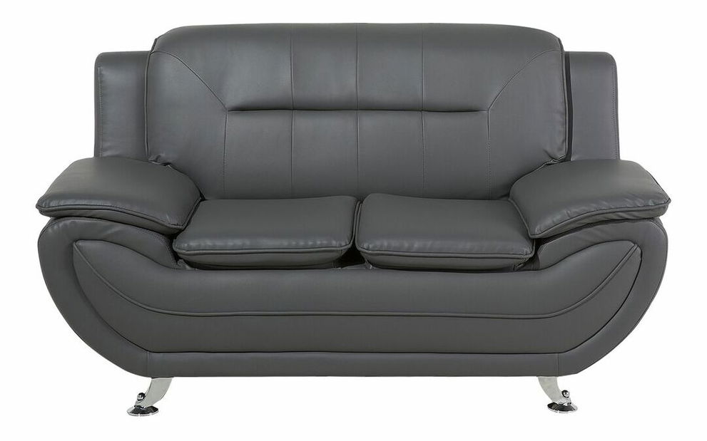 Kétszemélyes kanapé Leyton (szürke)