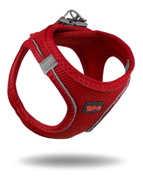 Postroj pre psa Airy (červená) (3XS)