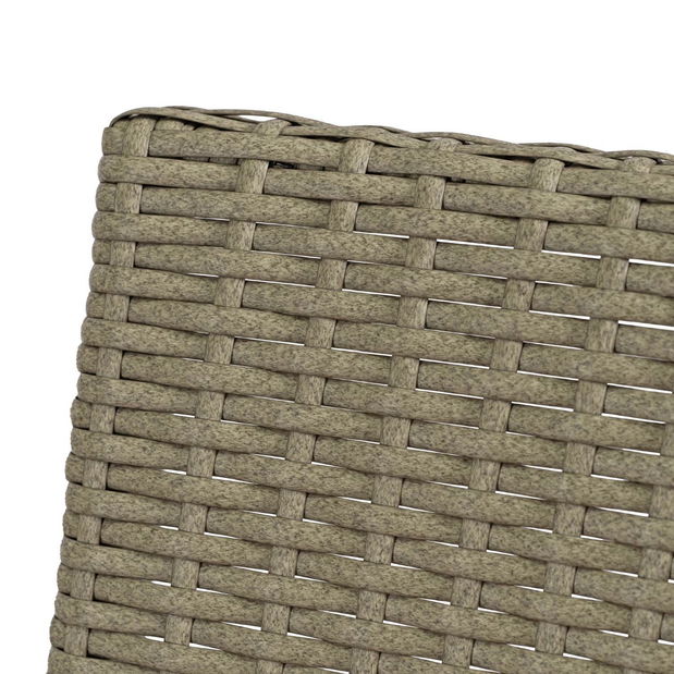 Set de grădină Frutos (gri + bej) (pentru 4 persoane) *lichidare de stoc