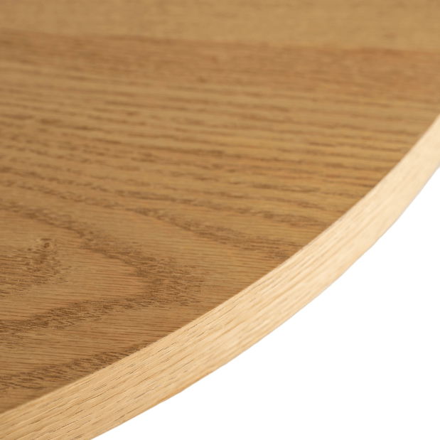 Stolić za kavu Ligamentos (zlatni hrast + bijela) 