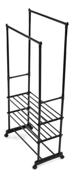 Cuier cu roți Ganaban (negru)