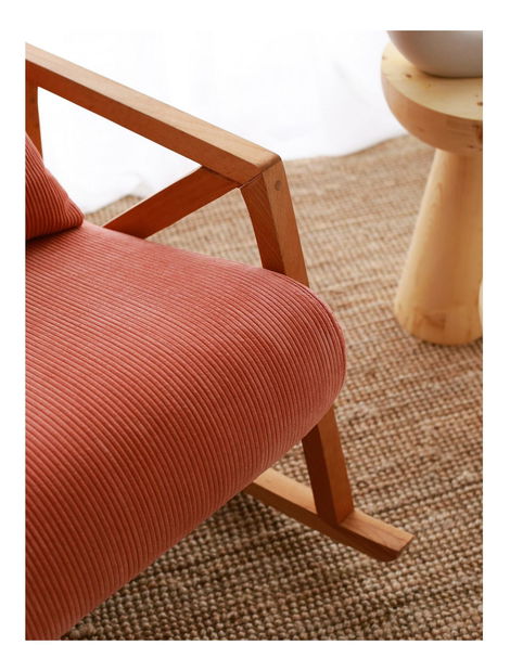 Hojdacie kreslo Nena (červená)