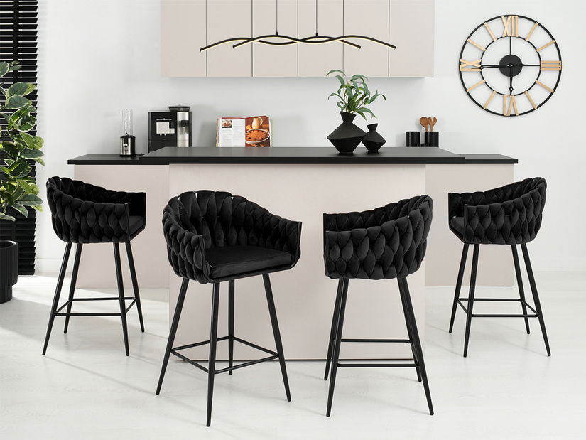 Barová stolička Proenia (čierna)