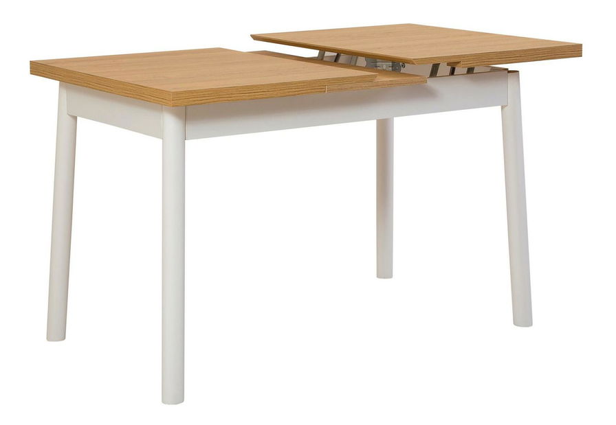 Set mobilier sufragerie Duvasa 26 (alb) (pentru 4 persoane)