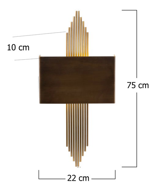 Zidna svjetiljka Ana 615
