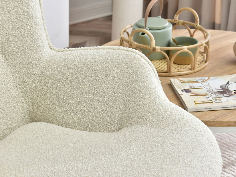 Fotelja Nutri (krem + bukva)